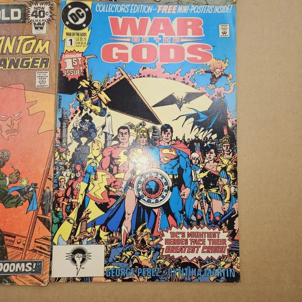 DC COMICS Vintage Lot of 6 - Superman Action Comics, Batman, Jonah Hex, Legion